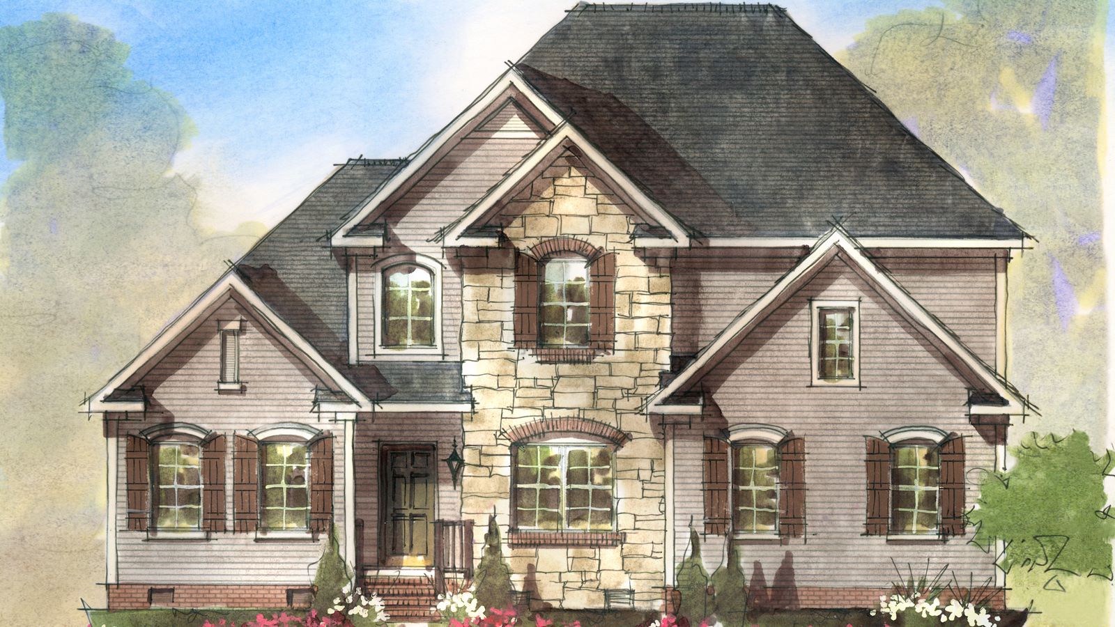 Olivia Custom Home Builders Schumacher Homes